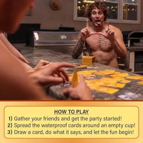 Lost Boy Entertainment King's Cup Extreme - Party Game, Waterproof Plastic Cards | Instant Play, Reusable thumbnail 4