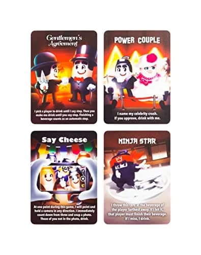Lost Boy Entertainment King's Cup Extreme - Party Game, Waterproof Plastic Cards | Instant Play, Reusable thumbnail 7