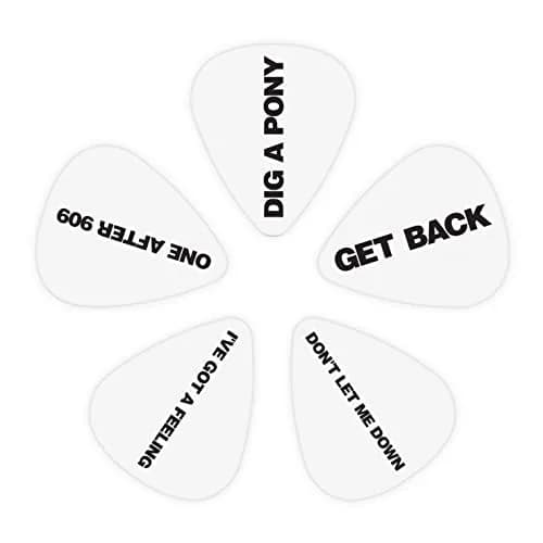 D'Addario Beatles Guitar Picks Get Back Heavy Tin | 10-Pack Celluloid for Rhythm & Lead - view 2