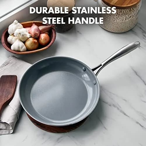 GreenPan Swift 10" Frying Pan Skillet | Ceramic Nonstick, Oven Safe to 600°F, Dishwasher Safe thumbnail 2