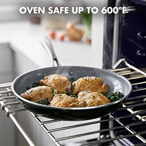 GreenPan Swift 10" Frying Pan Skillet | Ceramic Nonstick, Oven Safe to 600°F, Dishwasher Safe thumbnail 3