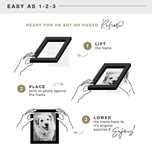 MCS QIK FRAME Artwork Frame, White, 9x12 in | Quick Change Design thumbnail 5