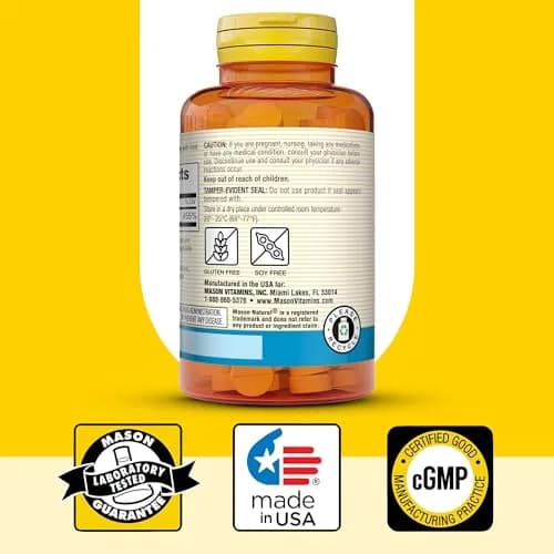 Mason Natural Zinc 50 mg | Immune & Antioxidant Support, 300 Tablets thumbnail 6