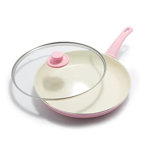 GreenLife Soft Grip 12-inch (30 cm) Frying Pan Skillet with Lid | Toxin-Free Ceramic Nonstick thumbnail 1
