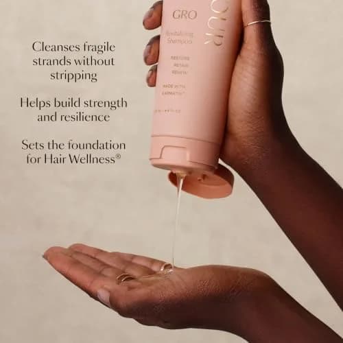 VEGAMOUR GRO Revitalizing Shampoo 8 Fl Oz | Supports Thicker, Fuller Hair with Plant-Powered Strengthening Formula thumbnail 5