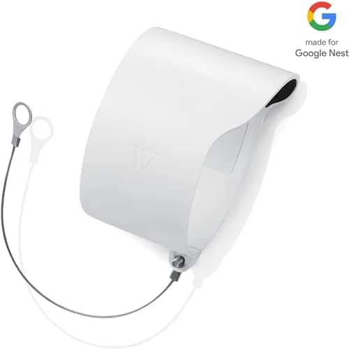 Wasserstein Anti-Theft Mount for Google Nest Cam (Battery) - White | Secure Outdoor Camera Mount thumbnail 2