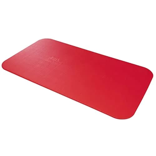 AIREX Corona 200 Premium Exercise Mat for Yoga, Physical Therapy, Rehab, Balance & Stability, Pilates, Aerobics | 79" x 39" Red thumbnail 1