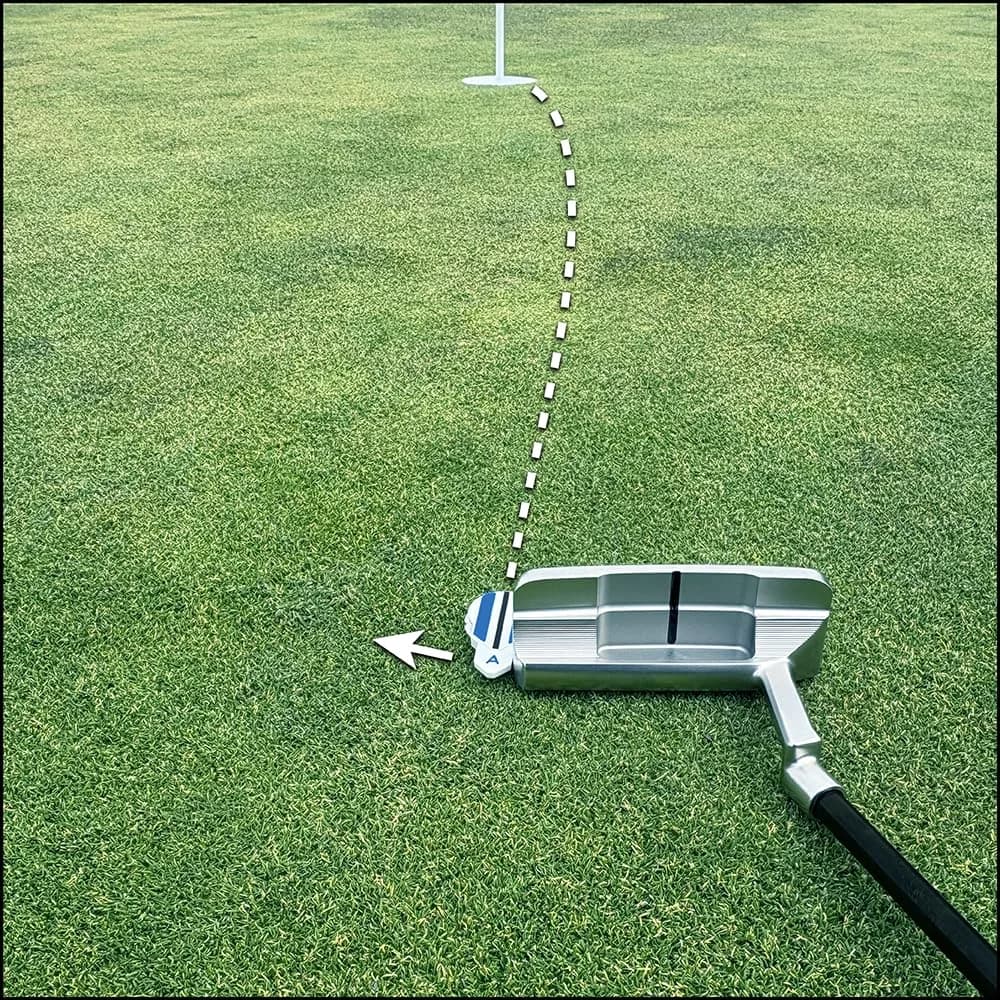 Alignment Ball Mark Blue Golf Ball Marker with 360° Rotating Alignment Aid | USGA Compliant - view 9