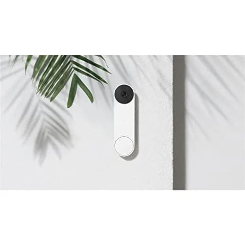 Google Nest Doorbell (Battery) - Snow | Wireless Video Doorbell with Night Vision thumbnail 8