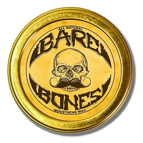 THE VINTAGE GROOMING CO. Bare Bones Mustache Wax Medium Hold 1 oz (28.35 g) | Tames Mustaches with Natural Ingredients thumbnail 1