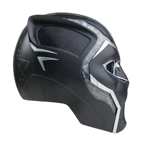 Marvel Legends Black Panther Electronic Roleplay Helmet | Movie-Accurate, Adjustable Fit, Vibranium FX thumbnail 5