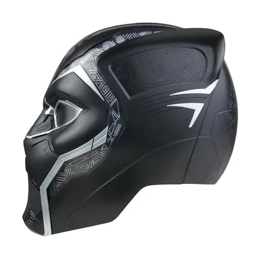 Marvel Legends Black Panther Electronic Roleplay Helmet | Movie-Accurate, Adjustable Fit, Vibranium FX thumbnail 6