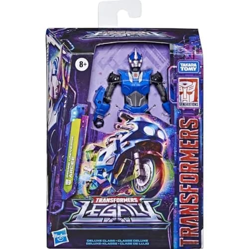 Transformers Toys Generations Legacy Deluxe Prime Universe Arcee Action Figure | 5.5-inch Kids Ages 8+ thumbnail 3