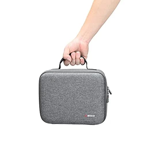 RLSOCO Hard Case Compatible With Shure MV7+ / MV7X / MV6 / MV7 / MV7i & SM7B / SM7dB - Grey | Durable & Water-Resistant thumbnail 4