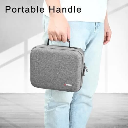 RLSOCO Hard Case Compatible With Shure MV7+ / MV7X / MV6 / MV7 / MV7i & SM7B / SM7dB - Grey | Durable & Water-Resistant thumbnail 7