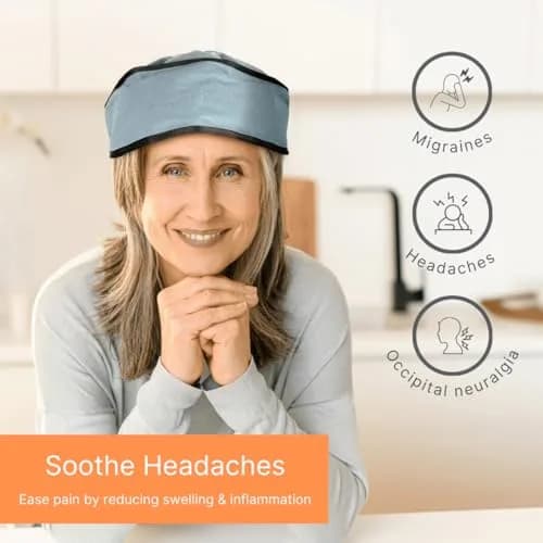 NatraCure Cold Cap for Chemotherapy Patients | Hair Loss Prevention & Comfort (One Size) thumbnail 6