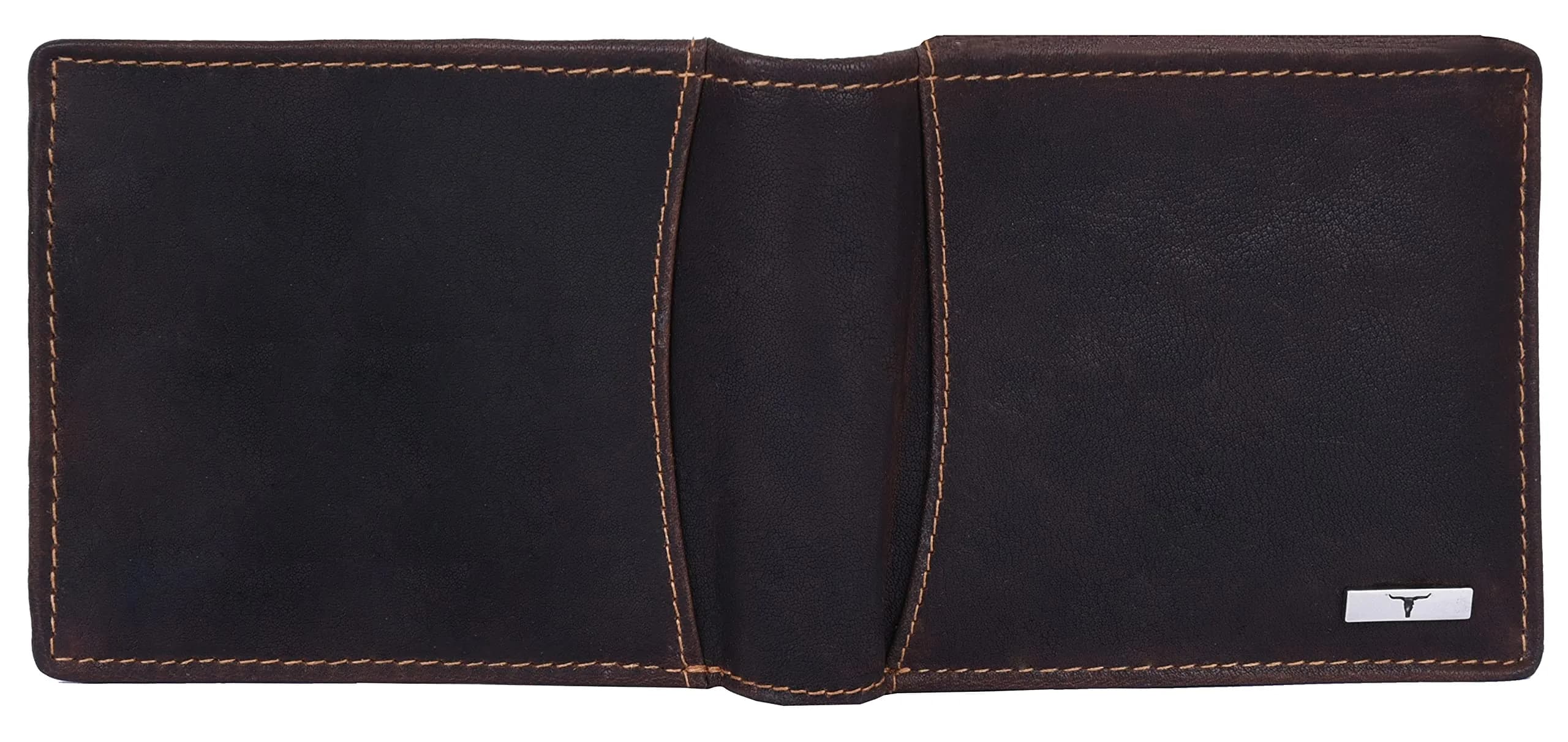 URBAN FOREST Oliver Leather Wallet for Men, Vintage Brown, RFID Protected | 13cm x 11.4cm x 1.27cm - view 5