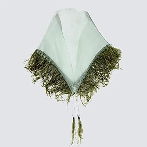 YEQIN Natural Soft Ostrich Feather Fringe Trim 2 Yards (6 ft) | Dark Green Craft Ribbon for Sewing & Decor thumbnail 5