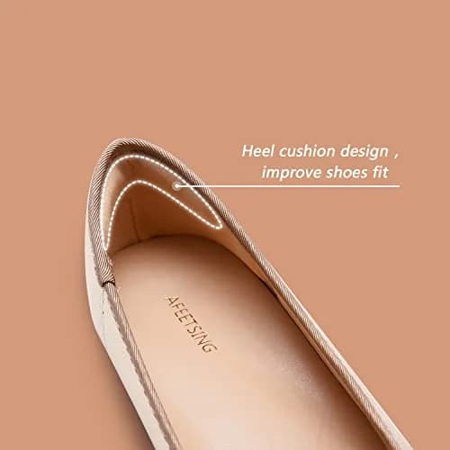 AFEETSING Women's Cap Toe Ballet Flats Comfortable Bow Dressy Flats Shoes for Women (B-Nude, Numeric_8) | Classic Daily Wear thumbnail 7