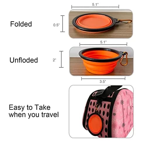 PetLike Portable Collapsible Cat Litter Box Medium Black Set | Leak-Proof Travel Tray Carrier thumbnail 7