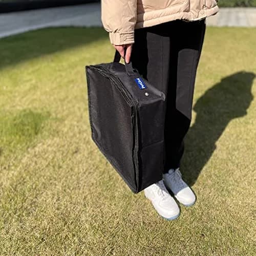 PetLike Portable Collapsible Cat Litter Box Medium Black Set | Leak-Proof Travel Tray Carrier thumbnail 8