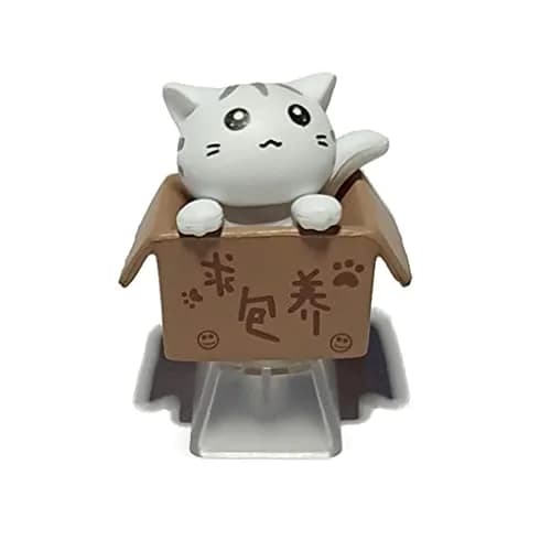 Mirai Past White Keycap Esc | Custom Cartoon Anime Backlit OEM R4 3.5x3.5cm thumbnail 1