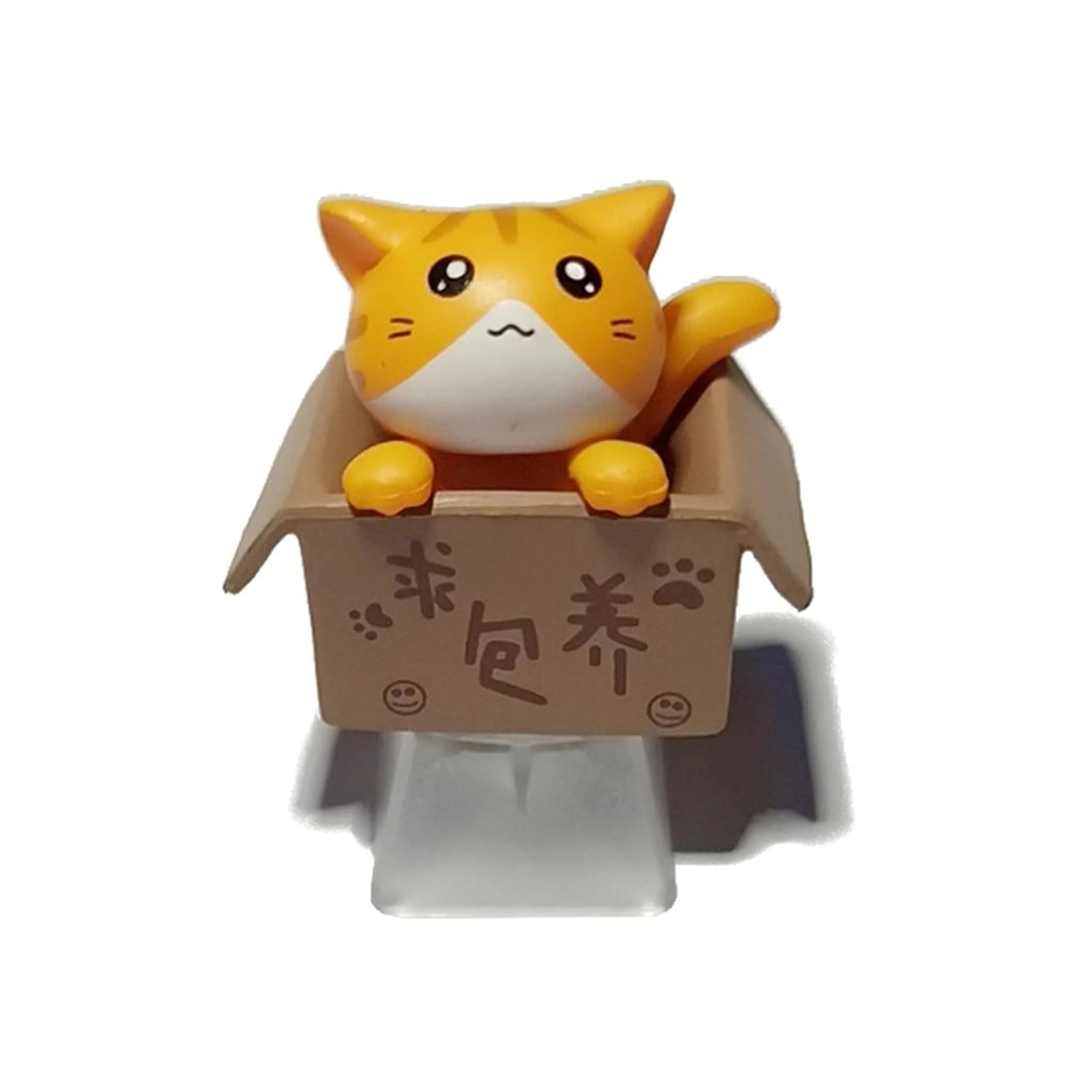 Mirai Past Yellow Keycap Esc | Custom Cartoon Anime Backlit OEM R4 3.5x3.5cm — Yellow