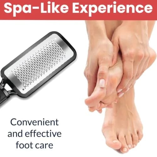 Temperia Professional Metal Foot Scrubber Tool 25.9 cm (10.2 inch) | Removes Dead Skin & Calluses thumbnail 8