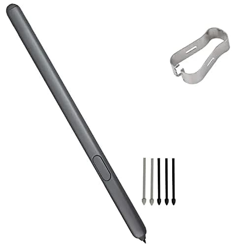 Dogxiong Stylus Pen for Samsung Galaxy Tab S6 S6 Lite S7 S8, 4096 Pressure Sensitivity, Black | Replacement S Pen with 5 Extra Tips thumbnail 1