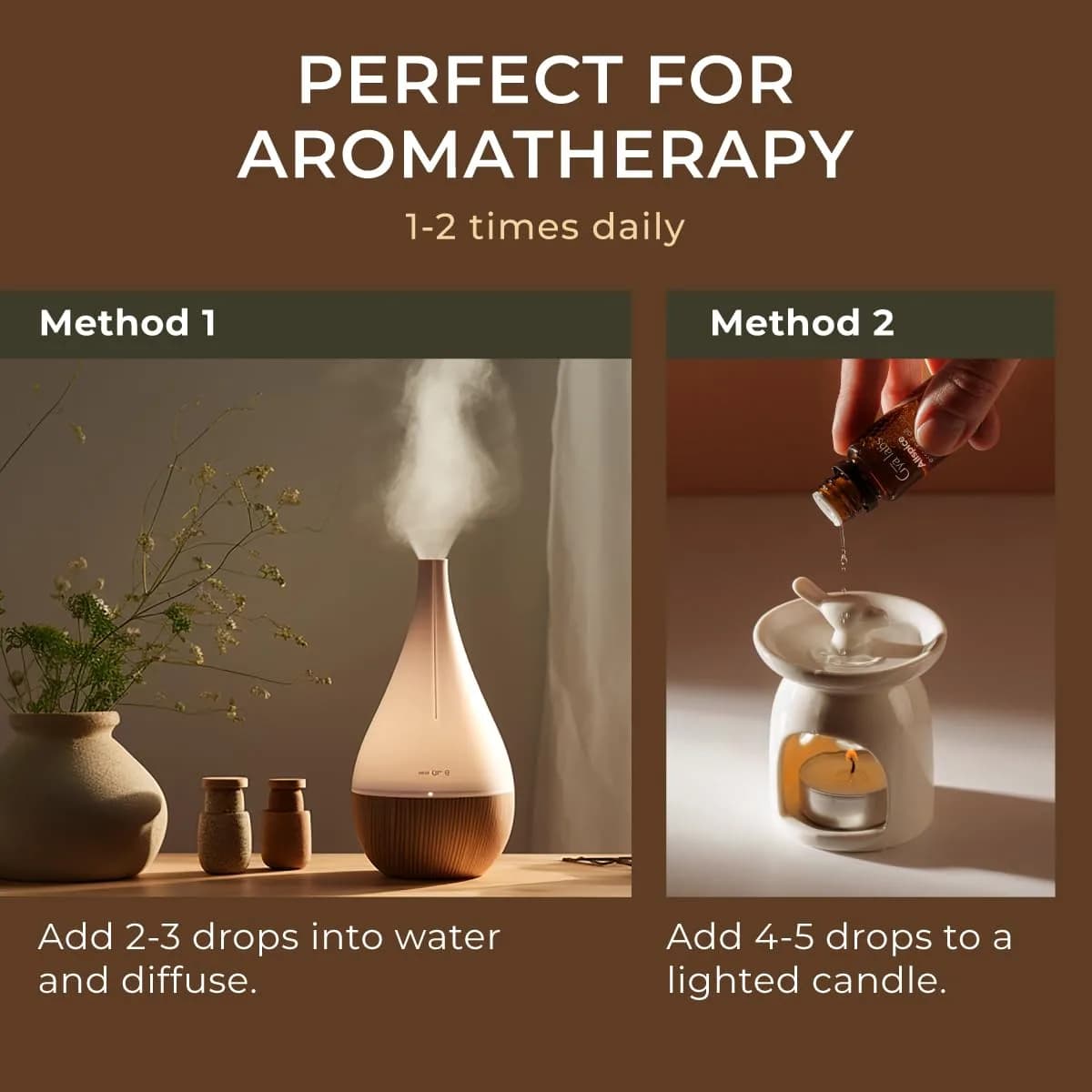 Gya Labs Allspice Essential Oil for Hair, Skin, Diffuser & Candle Making Scent 10ml (0.34 Fl Oz) - view 4