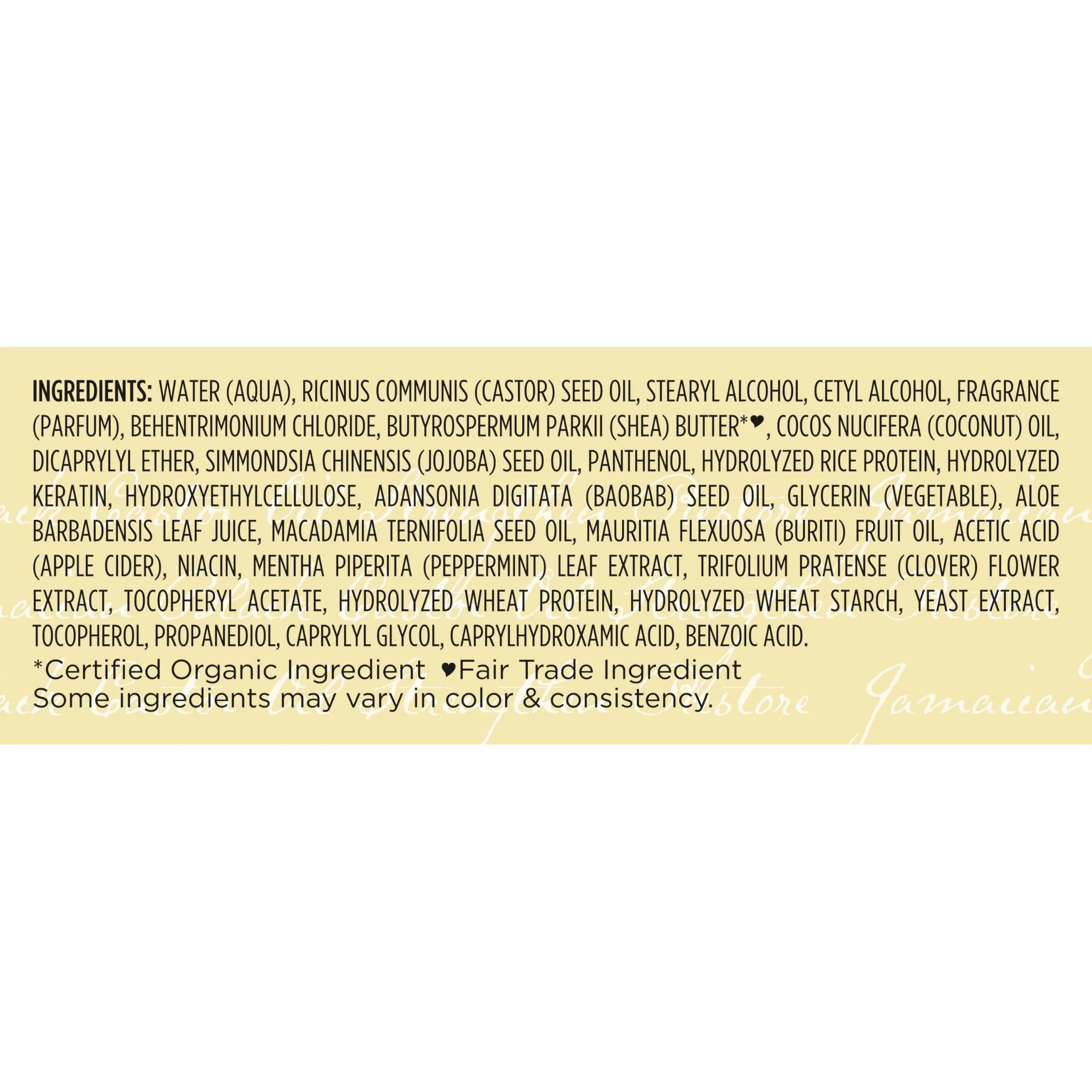 Shea Moisture Jamaican Black Castor Oil Strengthen & Restore Leave-In Conditioner 20 Fl Oz (591ml) | For Damaged Hair, Breakage Control & Frizz - view 8