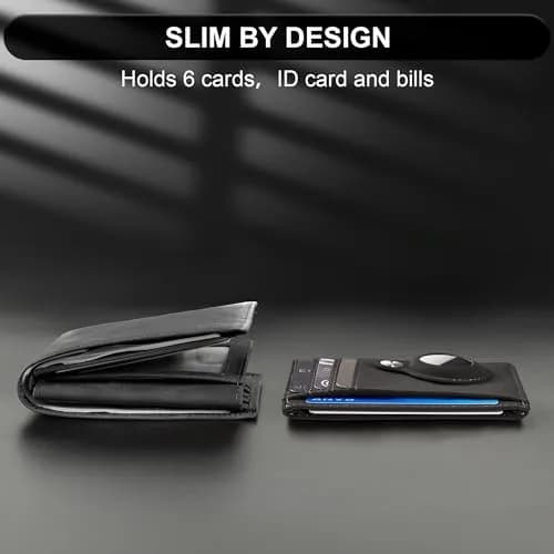 Hawanik Slim Front Pocket Wallet for Men | RFID Protected, Minimalist Card Holder (3.3" x 4.1") thumbnail 5