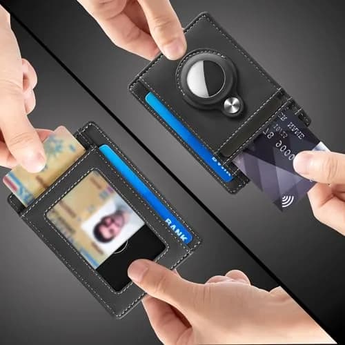 Hawanik Slim Front Pocket Wallet for Men | RFID Protected, Minimalist Card Holder (3.3" x 4.1") thumbnail 2