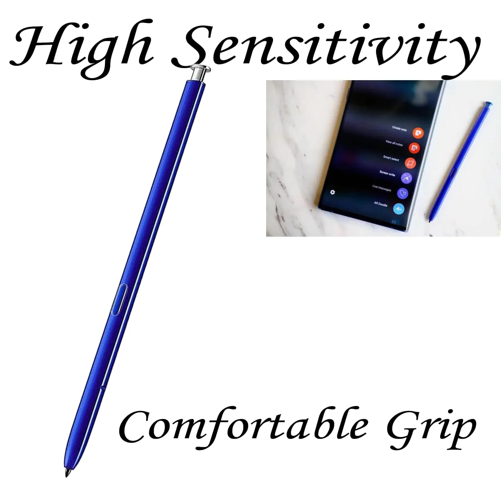 Dogxiong Silver Stylus Pen for Samsung Galaxy Note 10 Series | 4096 Pressure Levels - view 5