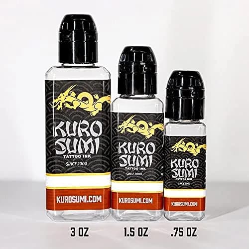 Kuro Sumi Fuji Lavender Vegan Friendly Tattoo Ink 1.5oz | Bright, Japanese Tradition, Made in USA thumbnail 2