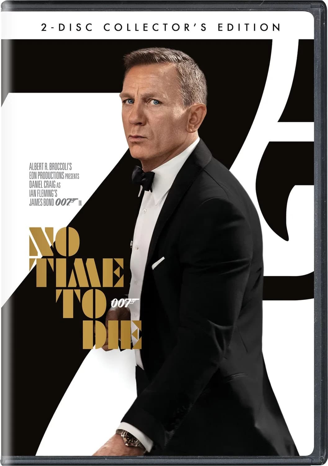 No Time to Die (2021) 2-Disc Collector's Edition DVD 164 min | Final James Bond Movie - main product image