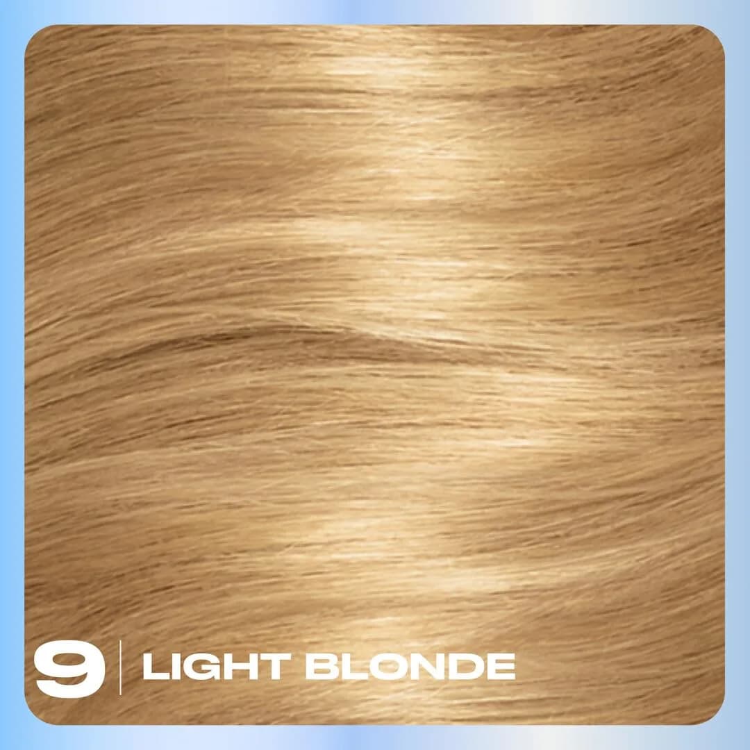 Clairol Nice'n Easy Permanent Hair Dye 9 Light Blonde - Single Pack - view 3