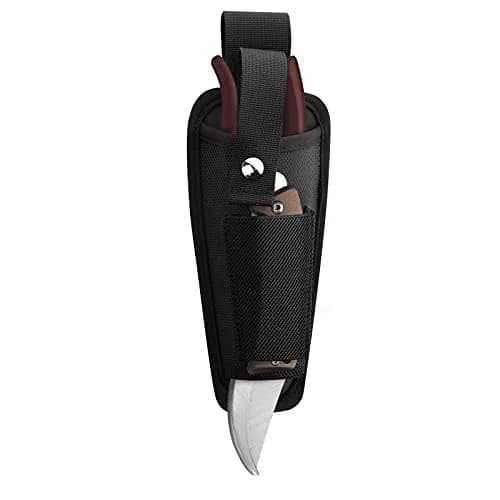 Homakover 2-Pocket Tool Pouch Holder for Pruning Shears & Folding Knife | Fits Tools Up to 8 Inches thumbnail 1