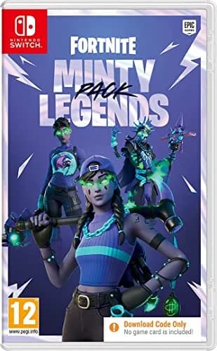 Epic Games Fortnite Minty Legends Pack (Nintendo Switch) | 3 Minty Outfits & 1000 V-Bucks thumbnail 1