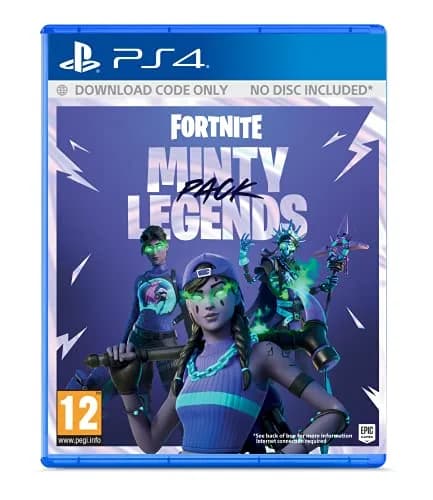 Epic Games Fortnite Minty Legends Pack for PS4 | Downloadable Game with V-Bucks & Cosmetics thumbnail 1