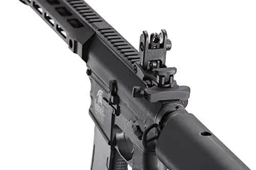 Lancer Tactical Gen 2 Polymer Airsoft M4 Interceptor SPR with 130 Rnd Mid Mag | Lightweight & Durable thumbnail 9