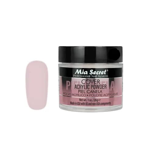 Mia Secret Cover Piel Canela Acrylic Powder 29.57ml (1 oz) | Non-Yellowing Salon Quality thumbnail 1