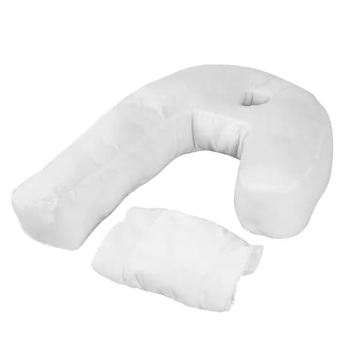 MISTIC COOL Side Sleeper Pillow with Ear Hole | Neck & Spine Support for Adults thumbnail 6