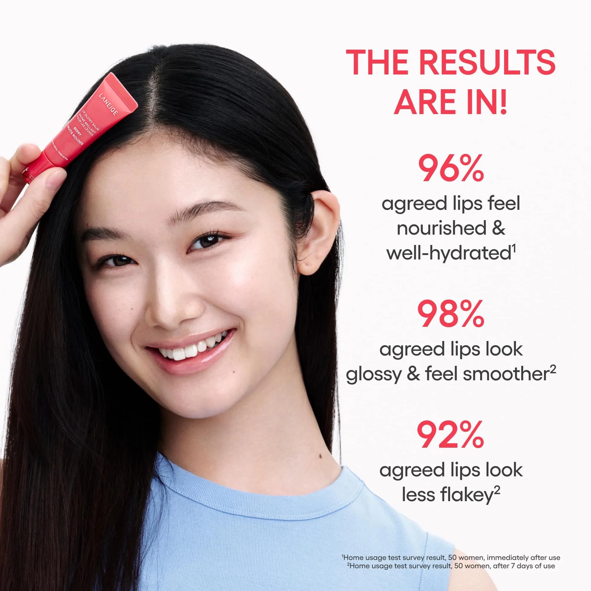 LANEIGE Lip Glowy Balm Berry Gummy Bear 10ml (0.35 Fl Oz) | Hydrating Tinted Lip Treatment - view 6
