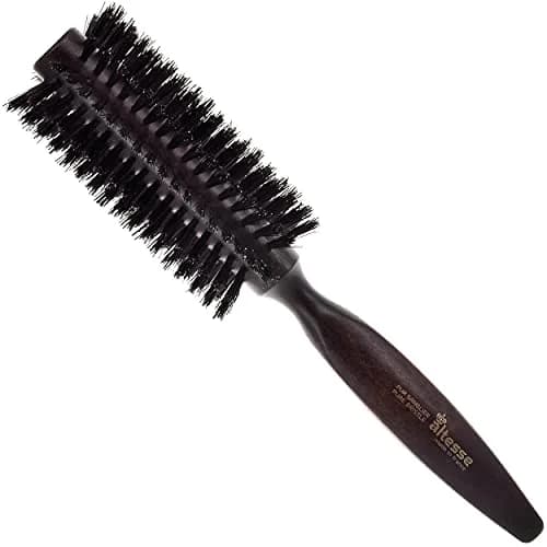Altesse 1210P Boar Bristle Round Brush 45mm | Handmade French Styling Tool for Women & Men thumbnail 1