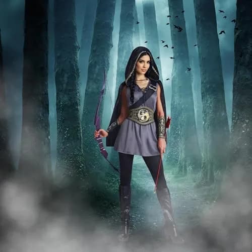 Studio Halloween Medieval Fantasy Huntress Women's Costume Medium 10-12 | Perfect for Cosplay & Parties thumbnail 3