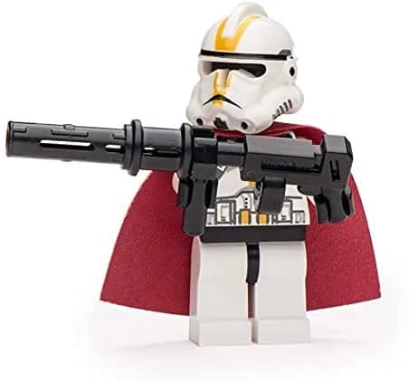 LEGO Star Wars Elite Ep3 Clone Trooper with Cape and Heavy Cannon | ASTM-Tested Toy Figure thumbnail 1