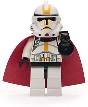 LEGO Star Wars Elite Ep3 Clone Trooper with Cape and Heavy Cannon | ASTM-Tested Toy Figure thumbnail 2