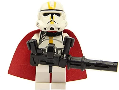 LEGO Star Wars Elite Ep3 Clone Trooper with Cape and Heavy Cannon | ASTM-Tested Toy Figure thumbnail 3