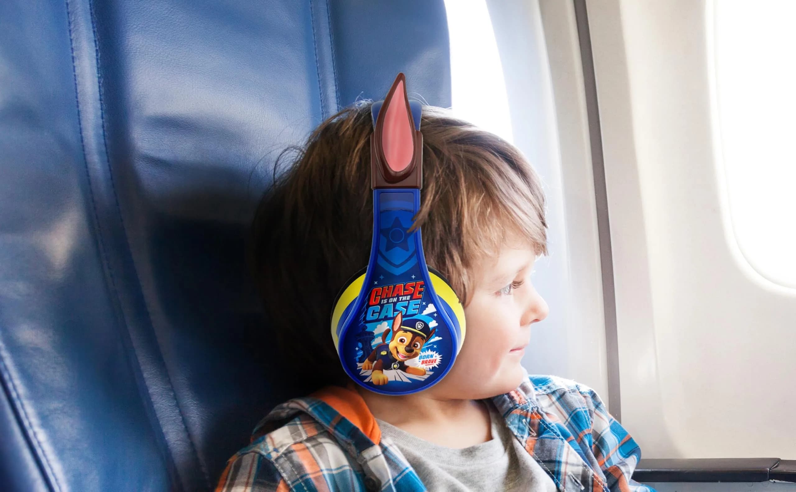 eKids PAW Patrol Chase Bluetooth Headphones for Kids | Kid-Friendly Stereo Sound - view 4